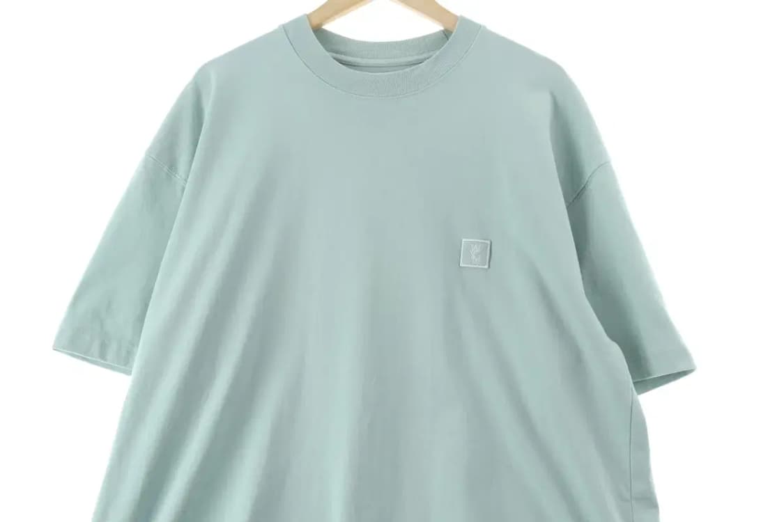 (2XL) 우영미 반팔 티셔츠 빅로고 민트-15574 상품이미지3