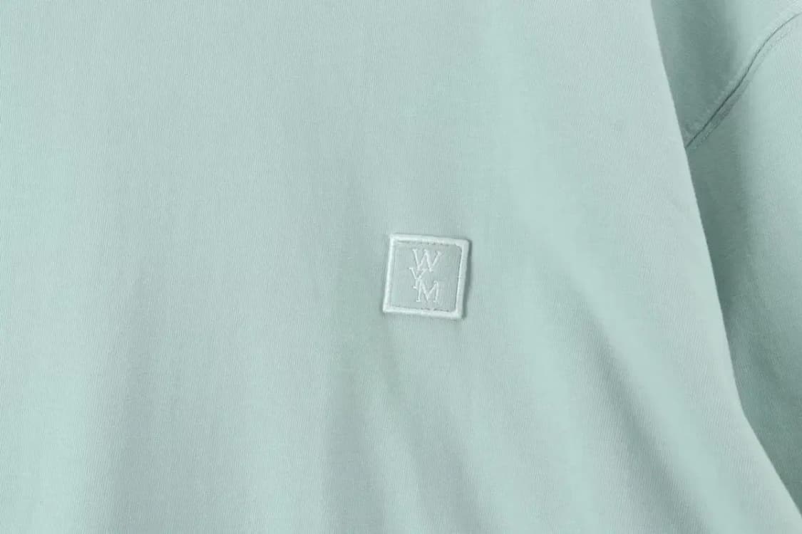 (2XL) 우영미 반팔 티셔츠 빅로고 민트-15574 상품이미지5