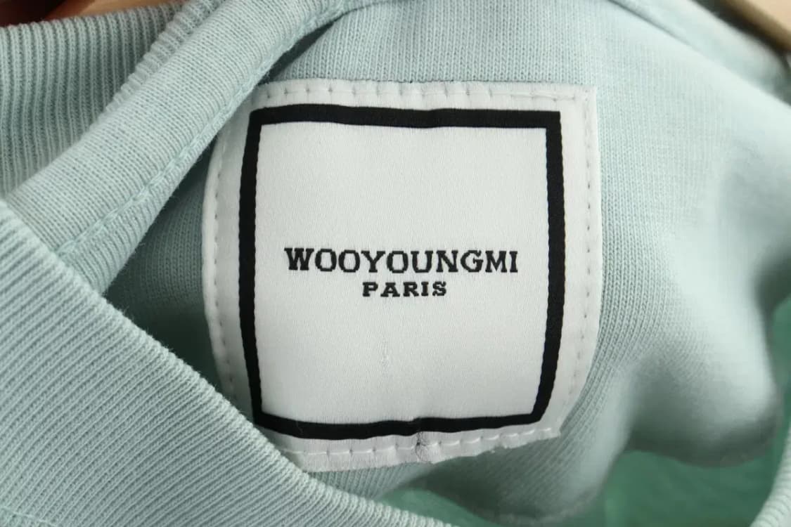 (2XL) 우영미 반팔 티셔츠 빅로고 민트-15574 상품이미지6