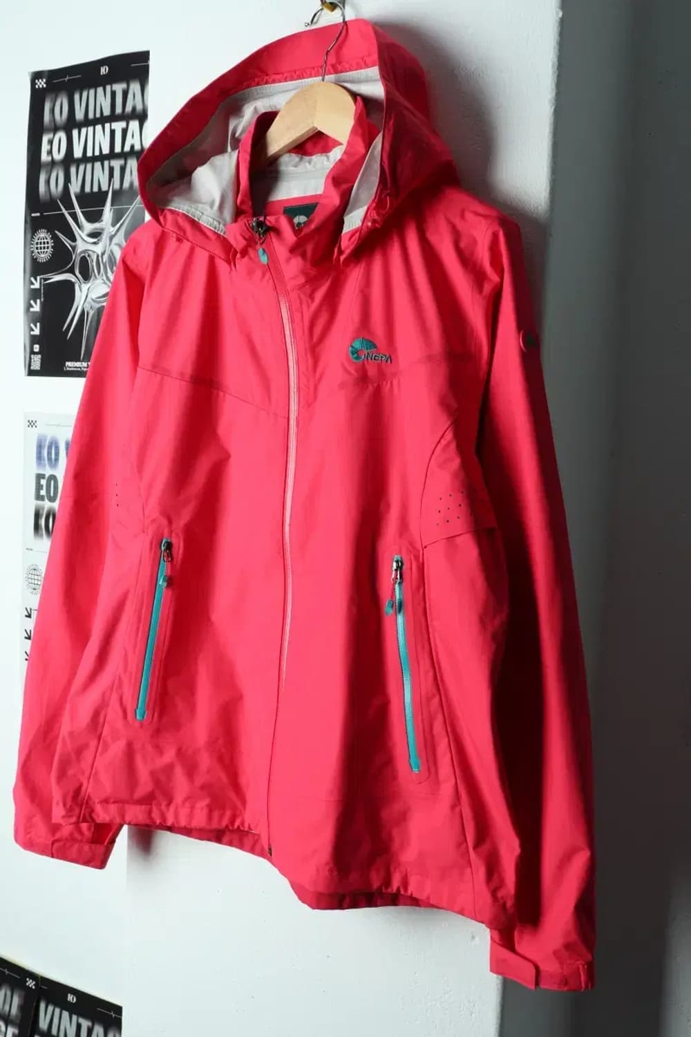 W(2XL) 네파 집업 바람막이 점퍼자켓 새상품 빅사이즈 핑크-1557D 상품이미지1
