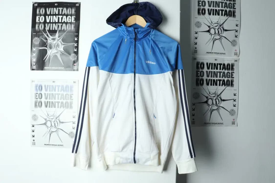 (L-XL) 아디다스 후드집업 포카리 삼선 대장급-1557E 상품이미지2