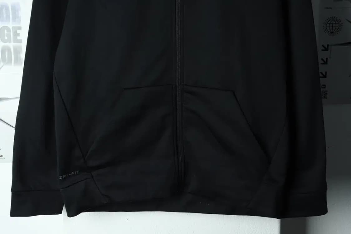 (M) 나이키 후드집업 블랙 기모 올드스쿨-15584 상품이미지4