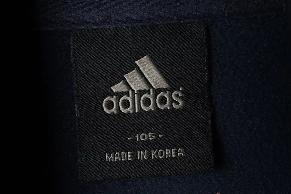(XL) 아디다스 집업져지 트랙탑 네이비 삼선 누빔-15589 상품이미지6