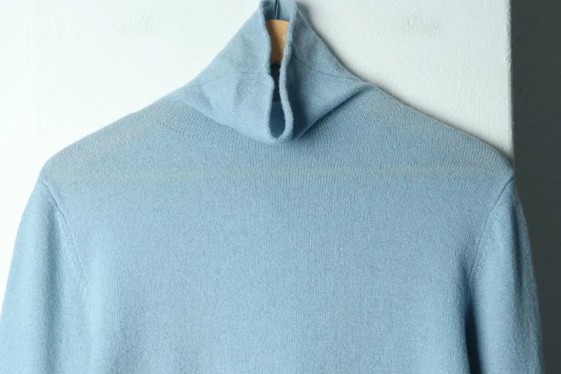 W(L) 발렌시아 니트 목폴라 캐시미어 펄-15593 상품이미지3