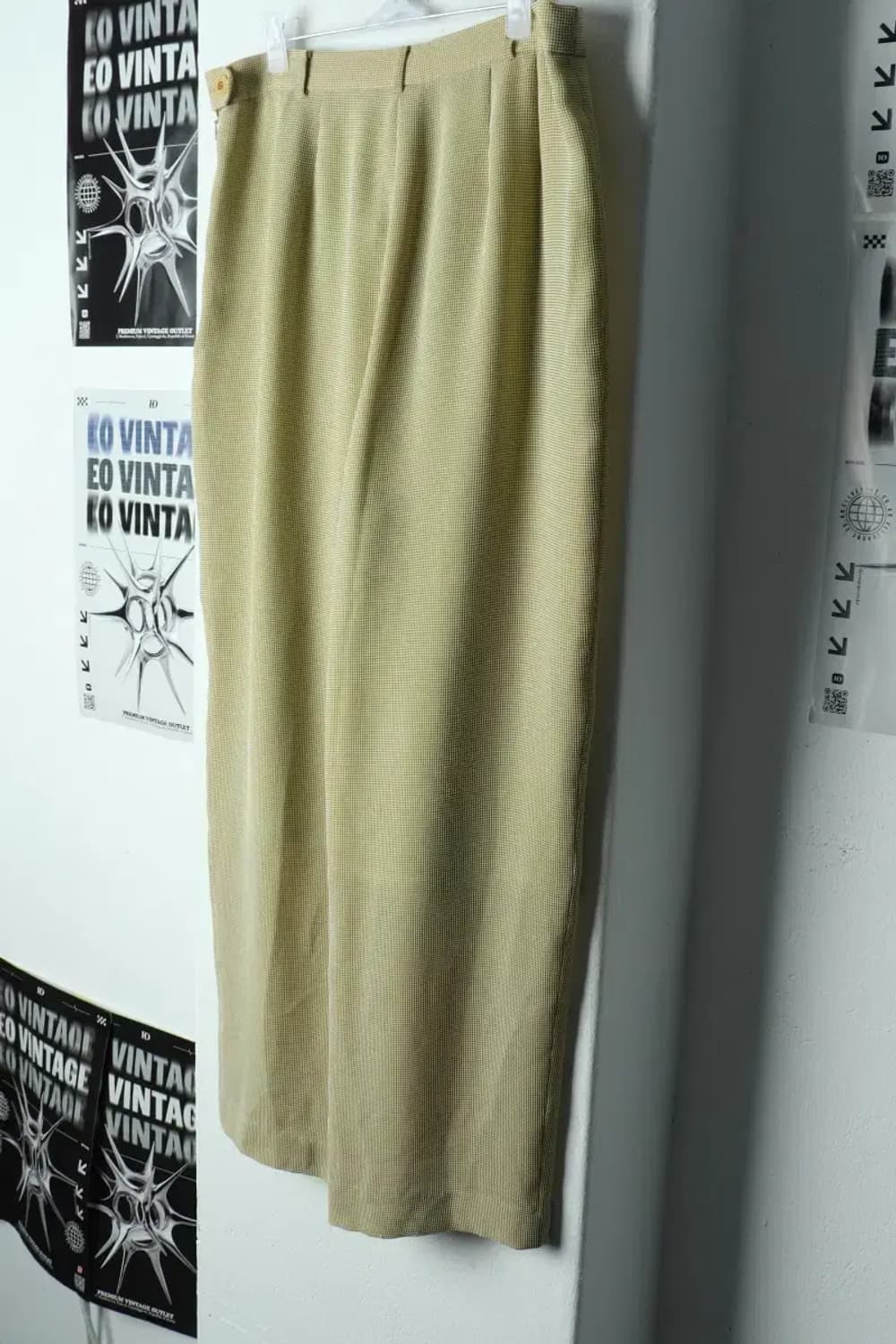 W(XL) 닥스 슬랙스 경량 바지 패턴 노랑-2166 상품이미지1