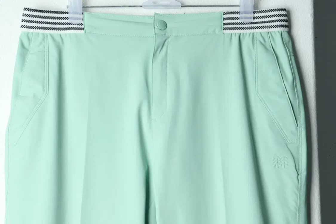 W(L) 코오롱스포츠 슬랙스 경량 바지 연그린 폴리-217A 상품이미지3