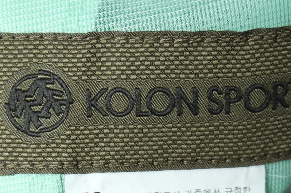 W(L) 코오롱스포츠 슬랙스 경량 바지 연그린 폴리-217A 상품이미지6