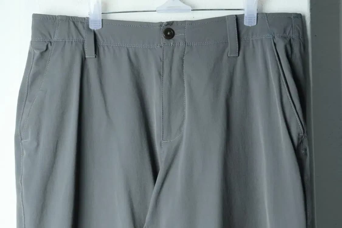 (2XL) 언더아머 슬랙스 경량 바지 빅사이즈 그레이 나일론-217C 상품이미지3