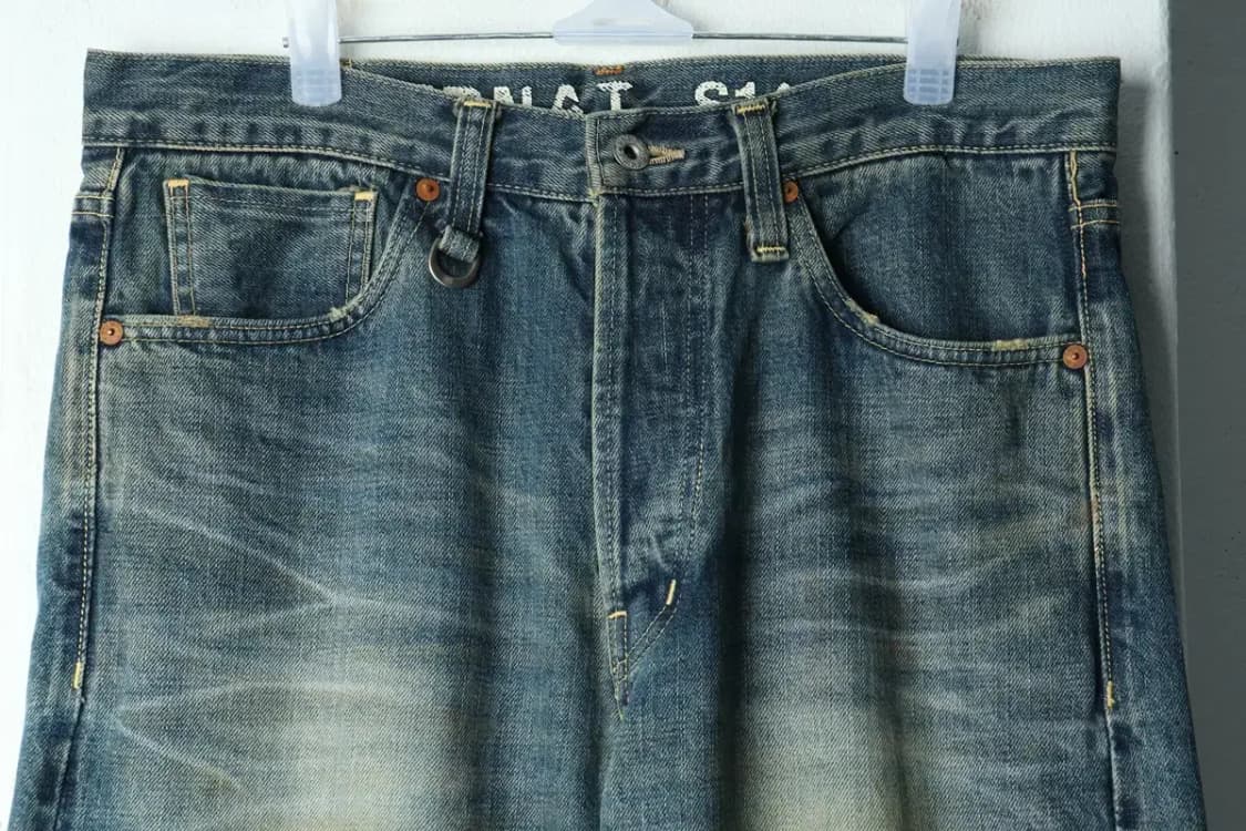 (L) 커버낫 청바지 데님 작은오염 페인팅-217E 상품이미지3