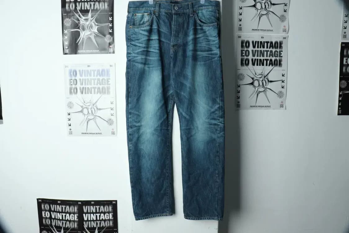 (L-XL) 브랜드빈티지 청바지 데님 리타 워싱 아메카지-217F 상품이미지2
