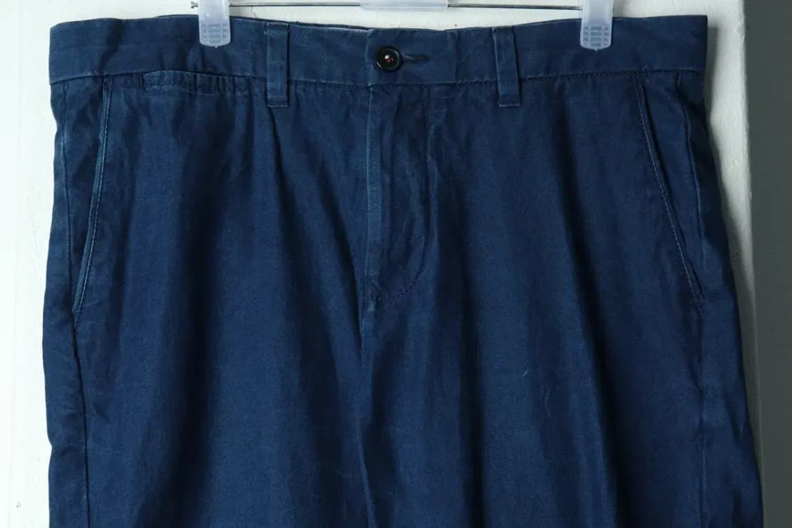 (L-XL) 타미힐피거 면바지 팬츠 네이비 일자핏-218E 상품이미지3