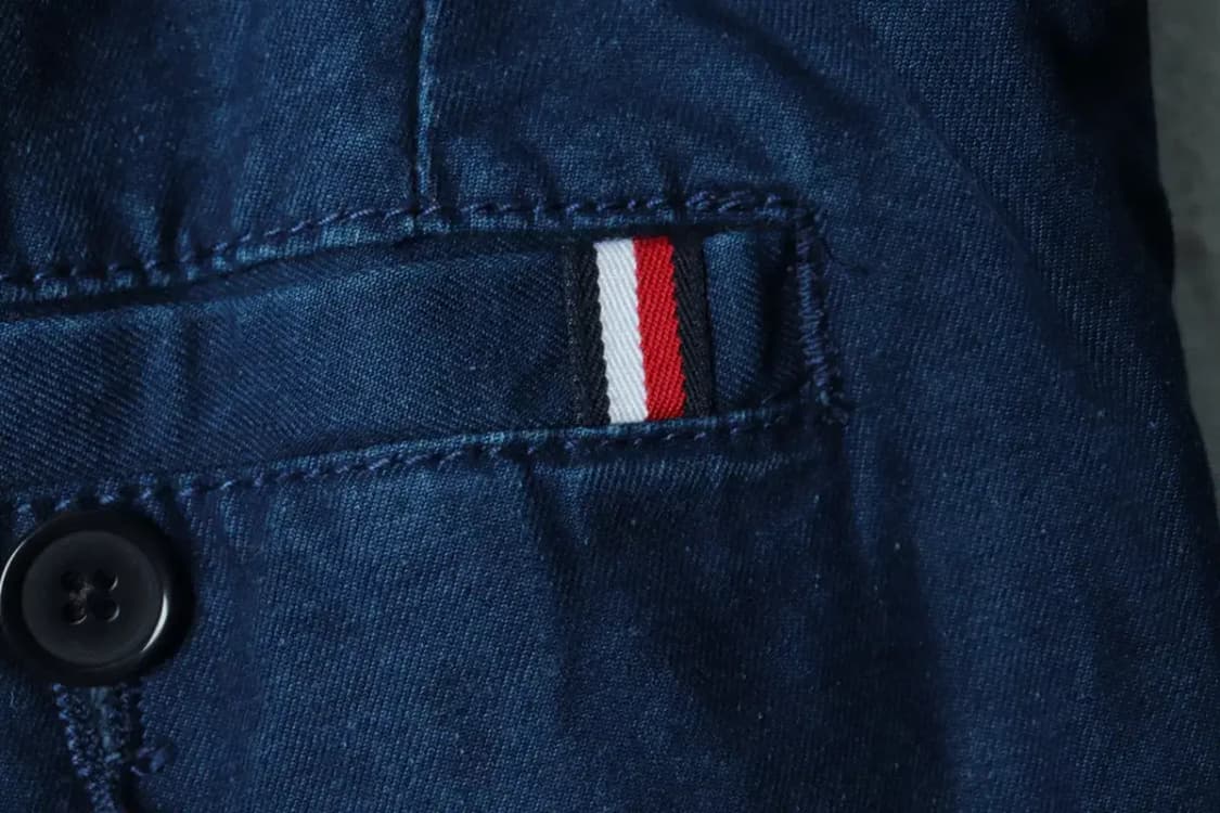 (L-XL) 타미힐피거 면바지 팬츠 네이비 일자핏-218E 상품이미지5