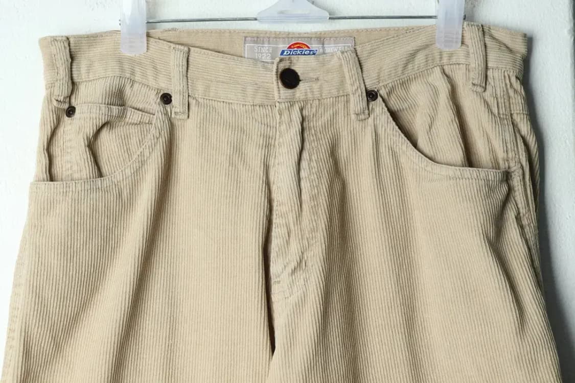 (M-L) 디키즈 면바지 팬츠 코듀로이 베이지-218F 상품이미지3