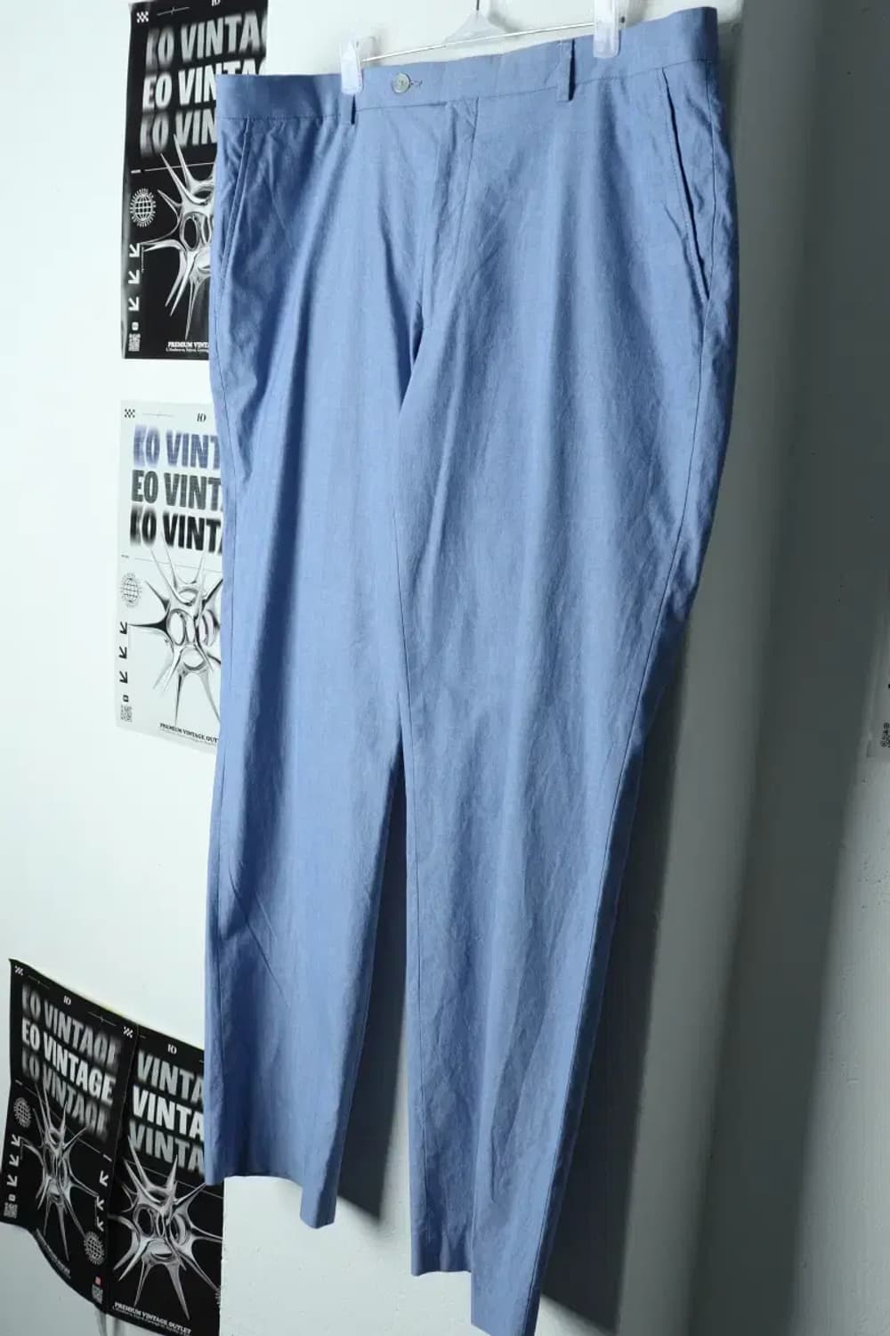 (3XL) 타미힐피거 면바지 팬츠 빅사이즈 연블루-2195 상품이미지1