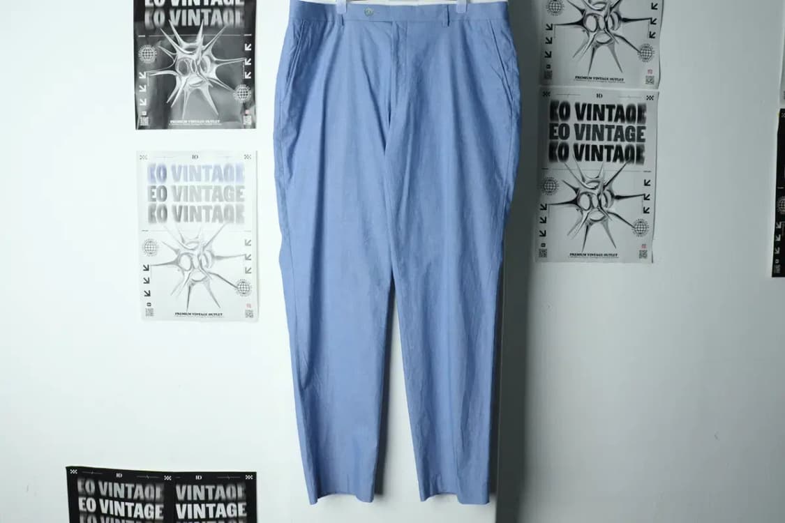 (3XL) 타미힐피거 면바지 팬츠 빅사이즈 연블루-2195 상품이미지2
