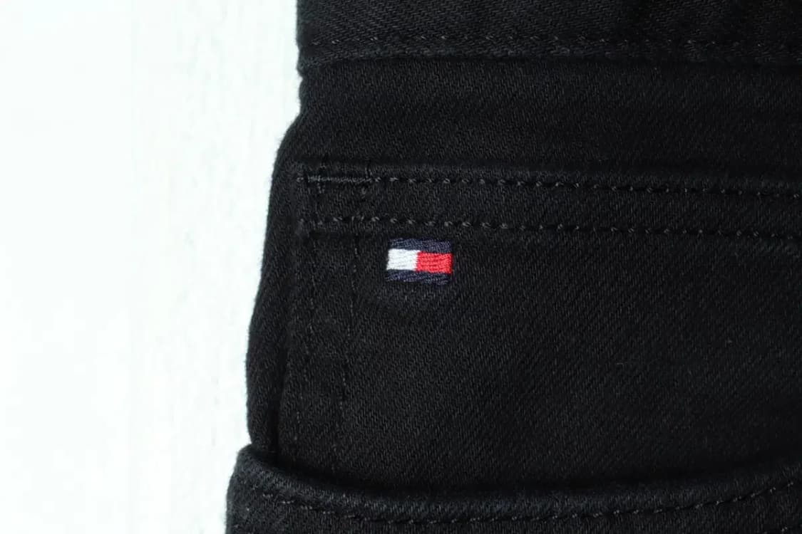 W(XL-2XL) 타미힐피거 면바지 팬츠 빅사이즈 블랙-2196 상품이미지5