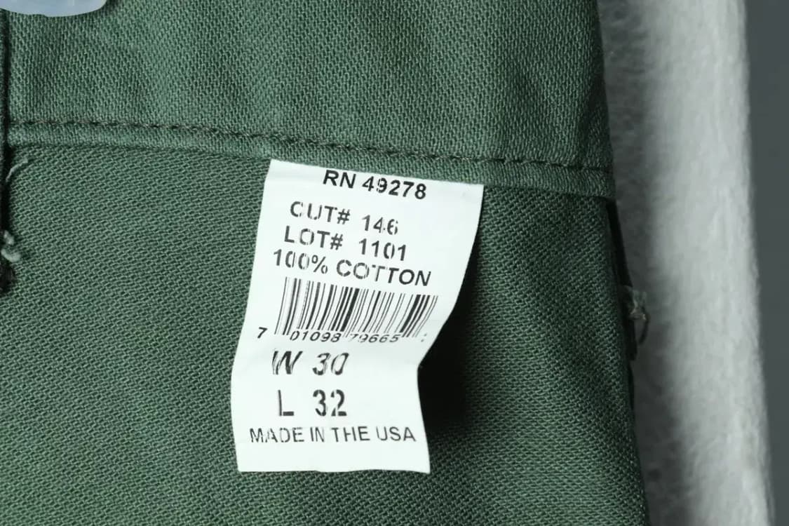 (M-L) 브랜드빈티지 면바지 팬츠 궁호 군 밀리 밀덕-2197 상품이미지6