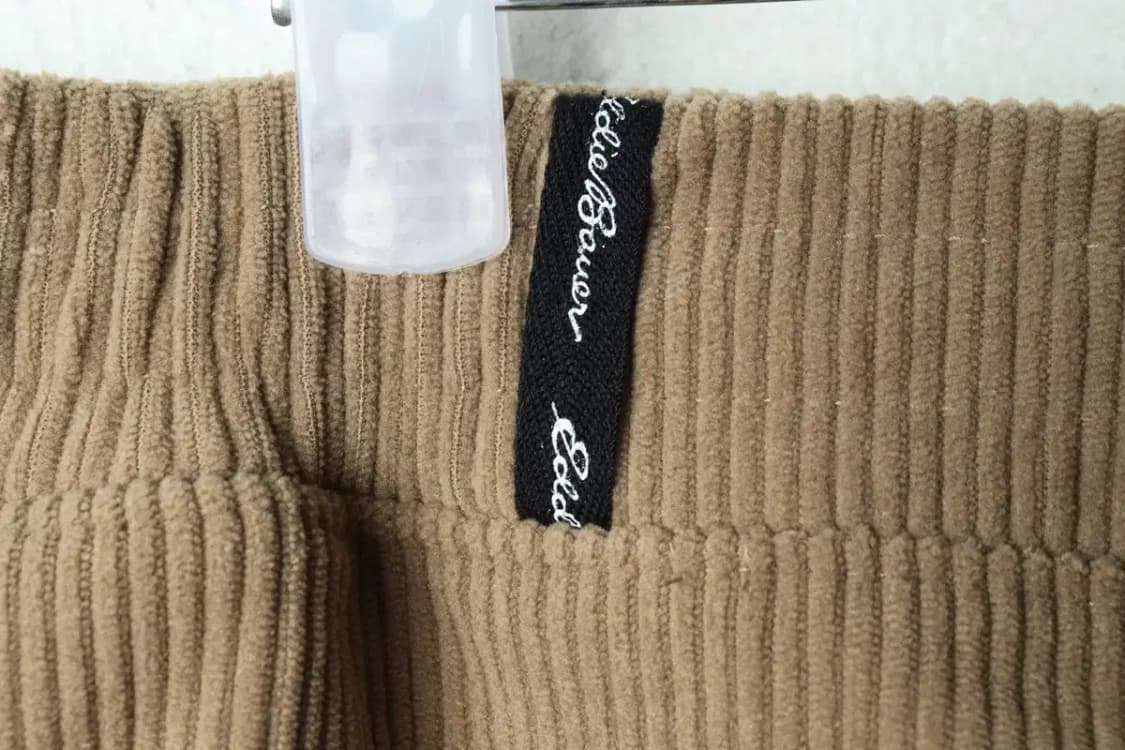 (L-XL) 에디바우어 트레이닝복 바지 브라운 코듀로이 밴딩-21A1 상품이미지5