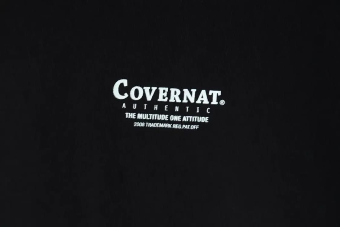 (S) 커버낫 긴팔티셔츠 블랙 로고 올드스쿨-1563C 상품이미지5