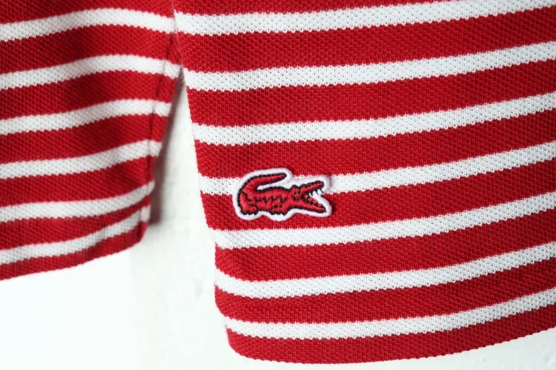 W(M) 라코스테 긴팔티셔츠 스트라이프 버건디-1563D 상품이미지5