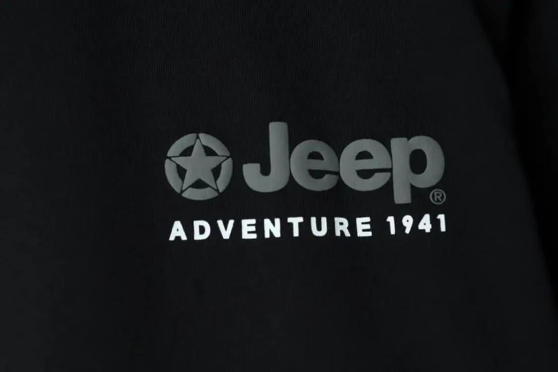 (2XL) 지프 긴팔티셔츠 빅사이즈 블랙 올드스쿨-1563F 상품이미지5