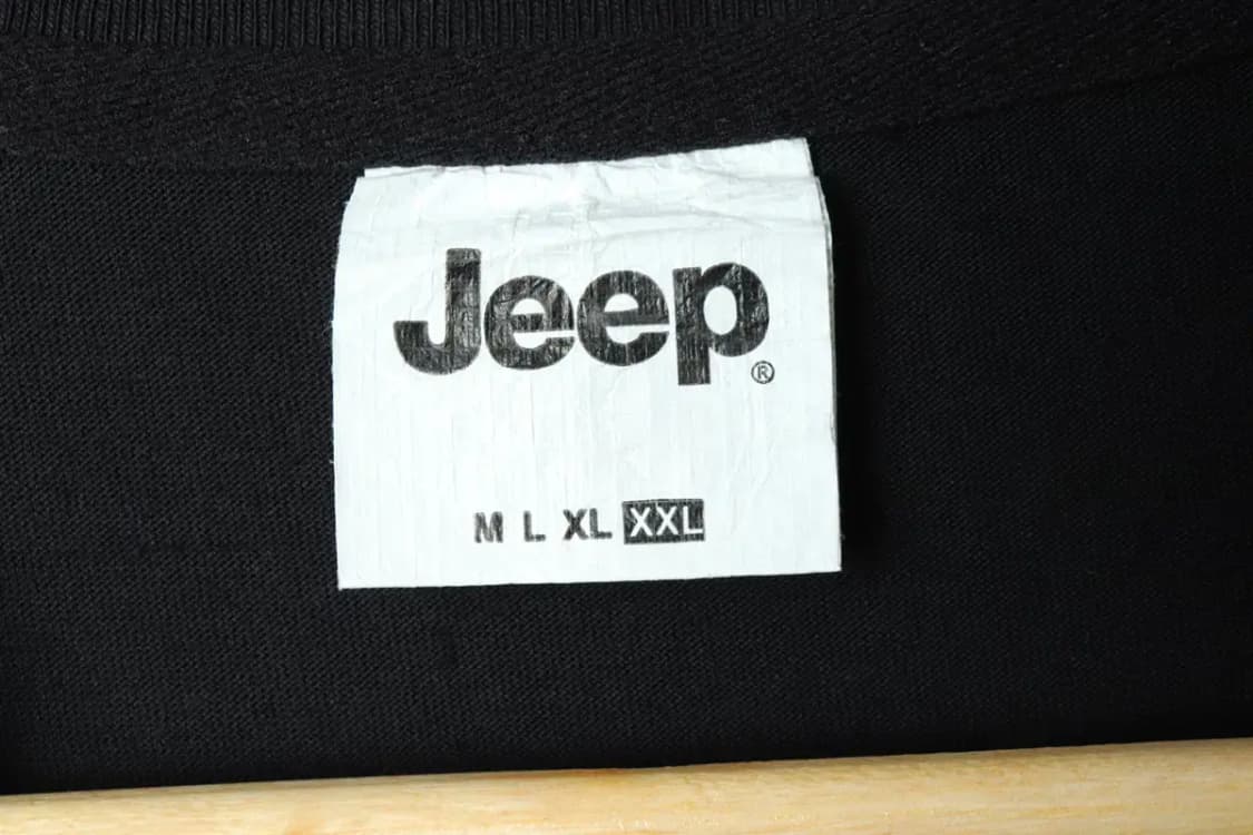 (2XL) 지프 긴팔티셔츠 빅사이즈 블랙 올드스쿨-1563F 상품이미지6