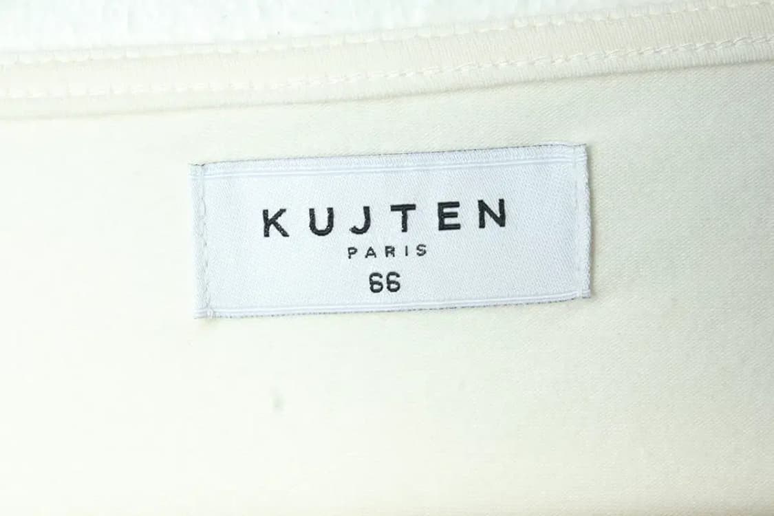 W(L) 브랜드빈티지 긴팔티셔츠 쿠즈텡 와이드넥 화이트-15643 상품이미지5