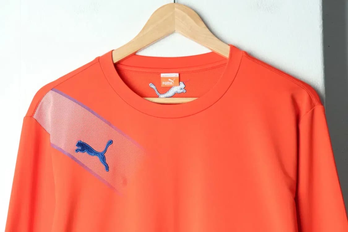 (2XL) 퓨마 긴팔티셔츠 빅사이즈 기능성 주황-15645 상품이미지3