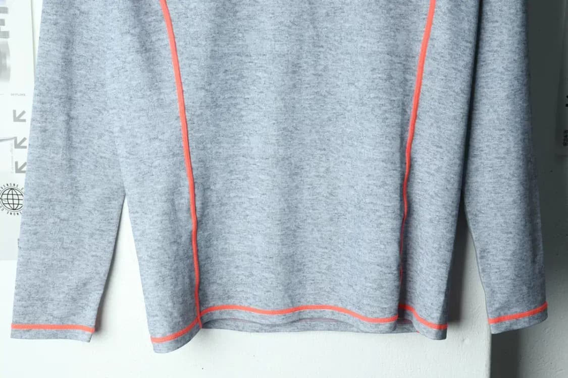 (2XL) 르꼬끄 긴팔티셔츠 빅사이즈 기능성 그레이-15647 상품이미지4