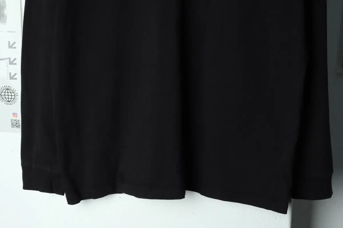 (M-L) 칼하트 긴팔티셔츠 블랙 로고 올드스쿨-15648 상품이미지4