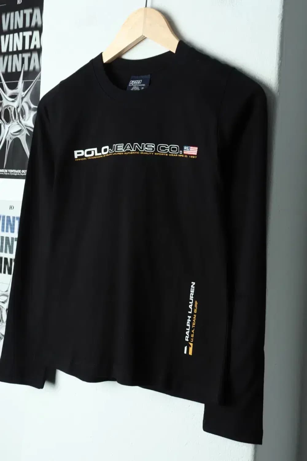 (S) 폴로 랄프로렌 긴팔티셔츠 새상품 아동 올드스쿨-15649 상품이미지1