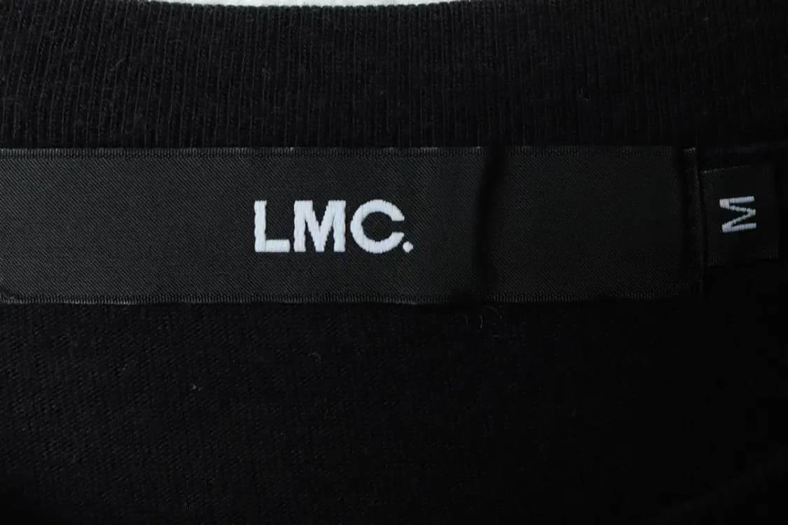 (M-L) 엘엠씨 긴팔티셔츠 블랙 레터링 올드스쿨-1564D 상품이미지6