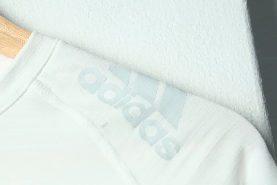 W(M) 아디다스 긴팔티셔츠 작은오염 기능성 화이트-1564E 상품이미지5