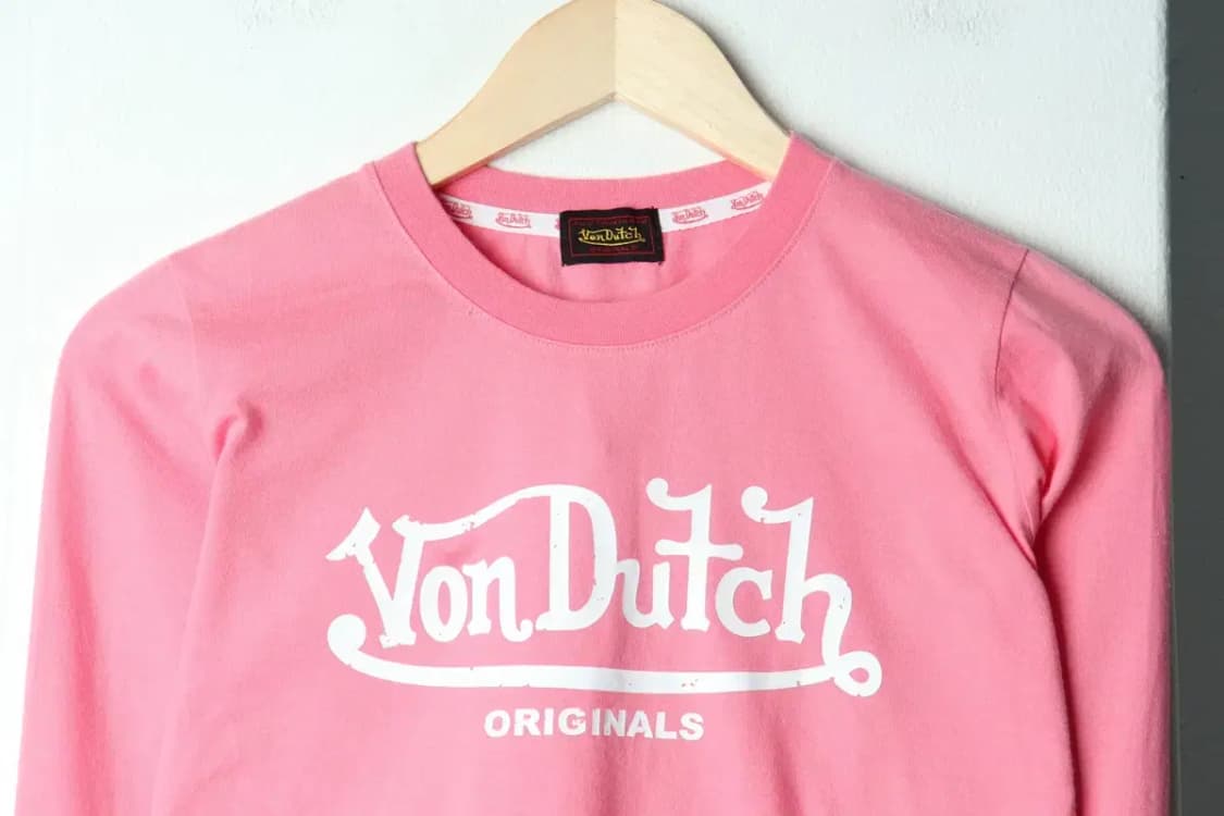 W(L) 본더치 긴팔티셔츠 크롭 핑크-1564F 상품이미지3