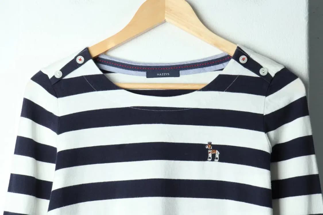 W(L) 헤지스 긴팔티셔츠 스트라이프 컬러믹스 롱-15650 상품이미지3