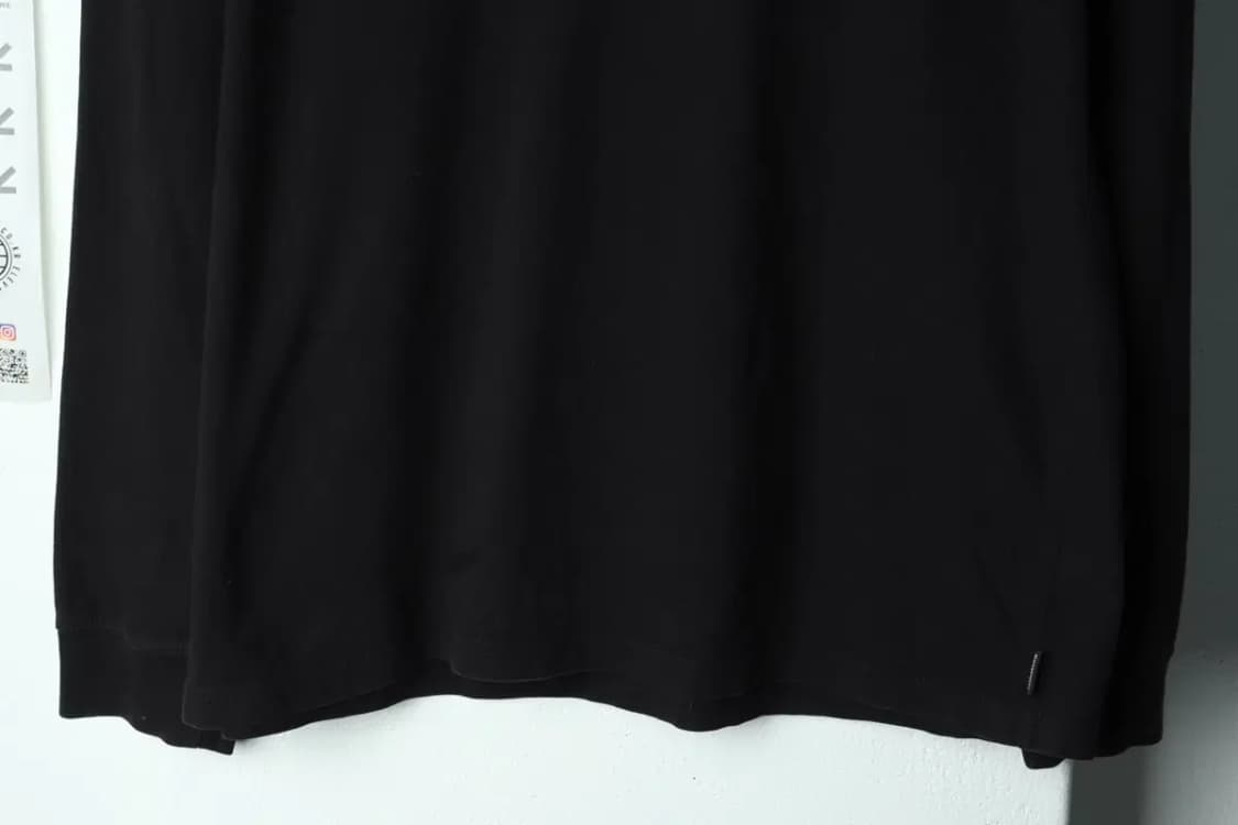 (M) 커버낫 긴팔티셔츠 블랙 로고 올드스쿨-15651 상품이미지4