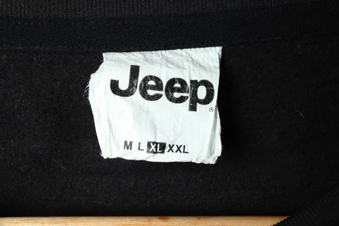 (XL) 지프 긴팔티셔츠 블랙 로고 기모-15653 상품이미지6