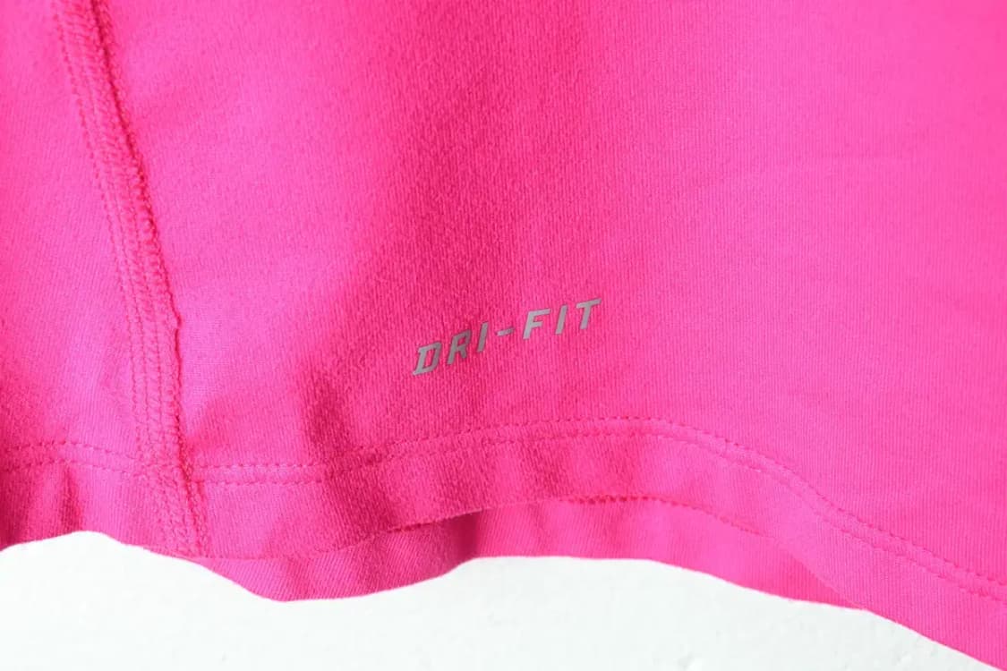 W(L) 나이키 카라 긴팔티셔츠 기능성 반집업 핑크-1565A 상품이미지5