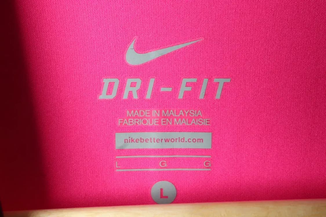 W(L) 나이키 카라 긴팔티셔츠 기능성 반집업 핑크-1565A 상품이미지6