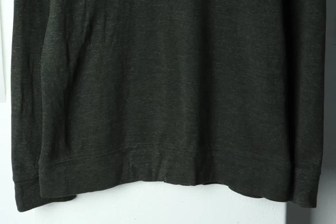 (XL) 헤지스 카라 긴팔티셔츠 반집업 그린-1565C 상품이미지4