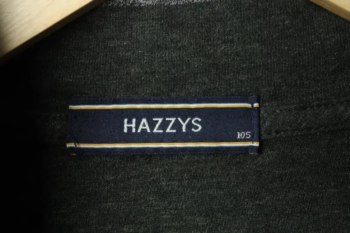 (XL) 헤지스 카라 긴팔티셔츠 반집업 그린-1565C 상품이미지6