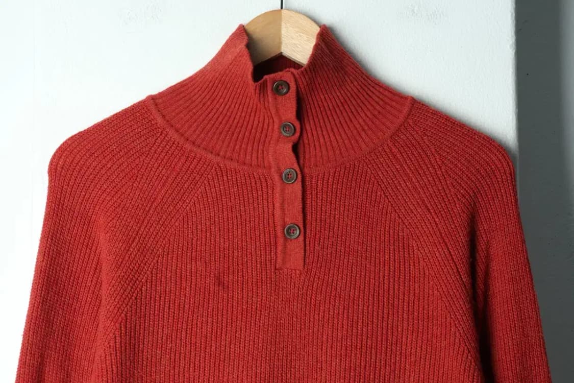 (L) 에디바우어 니트 목폴라 주황-1565F 상품이미지3