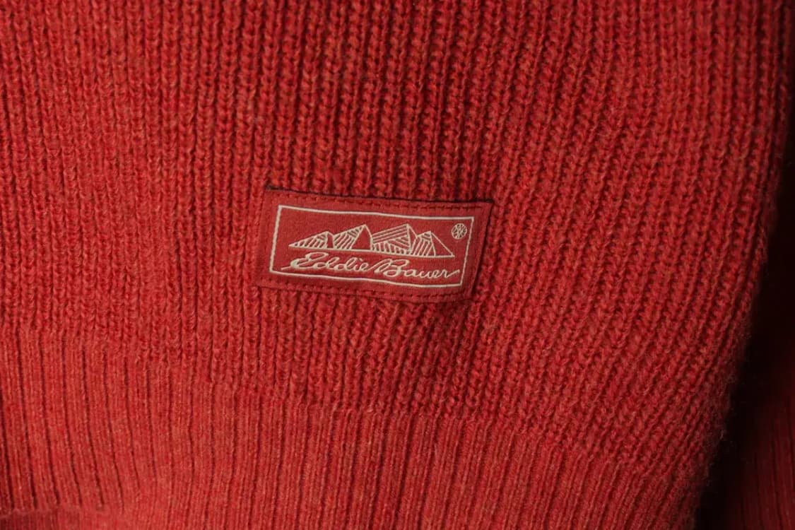 (L) 에디바우어 니트 목폴라 주황-1565F 상품이미지5