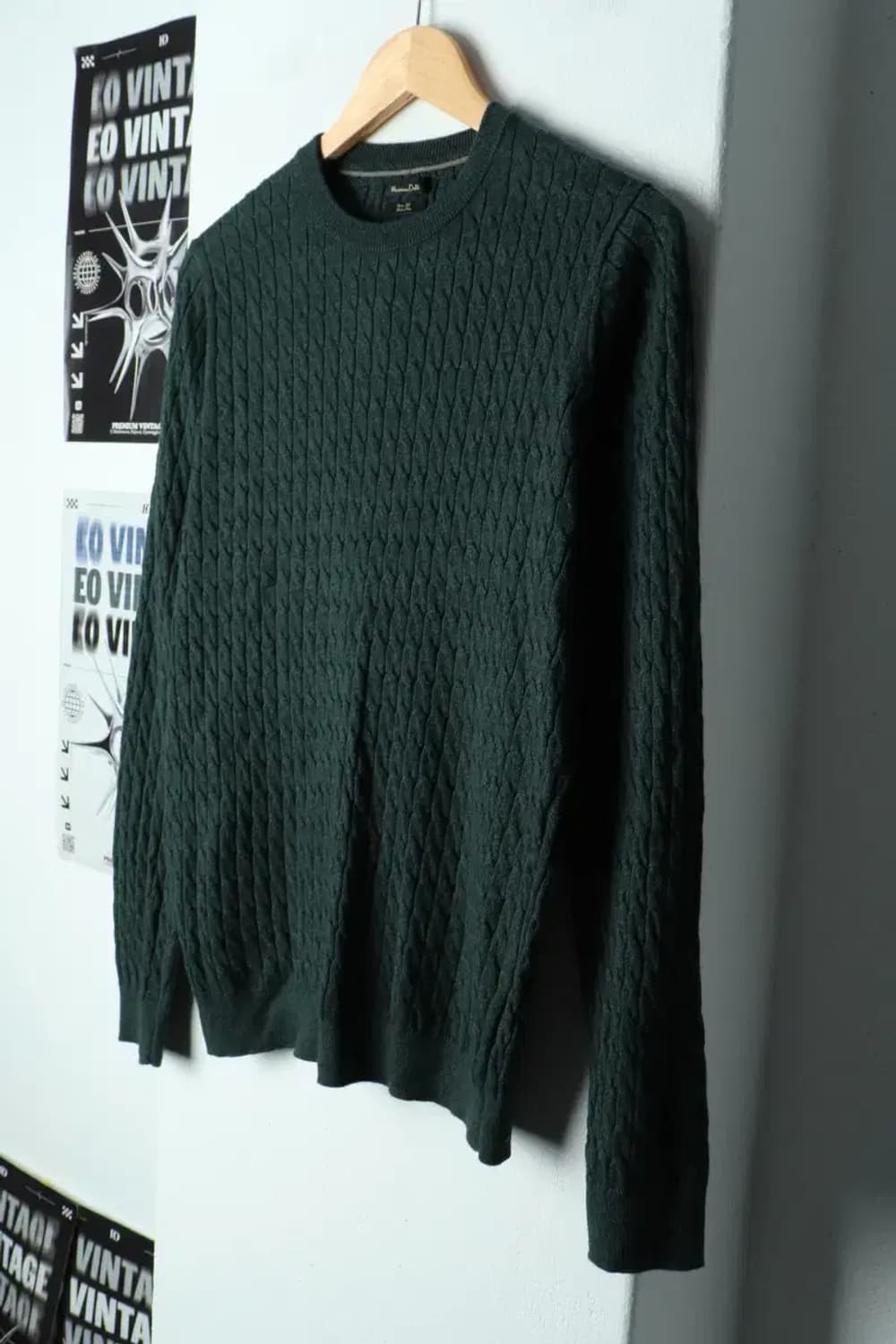 (M-L) 브랜드빈티지 니트 마시모두띠 꽈배기 케이블-15667 상품이미지1