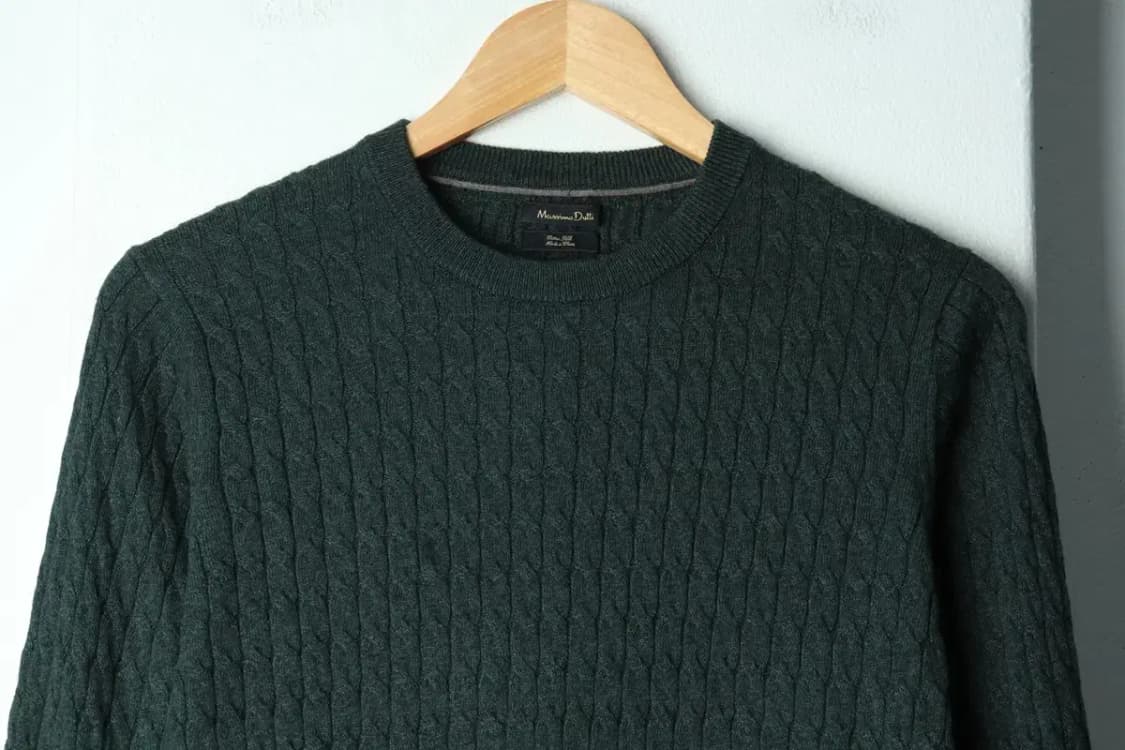 (M-L) 브랜드빈티지 니트 마시모두띠 꽈배기 케이블-15667 상품이미지3