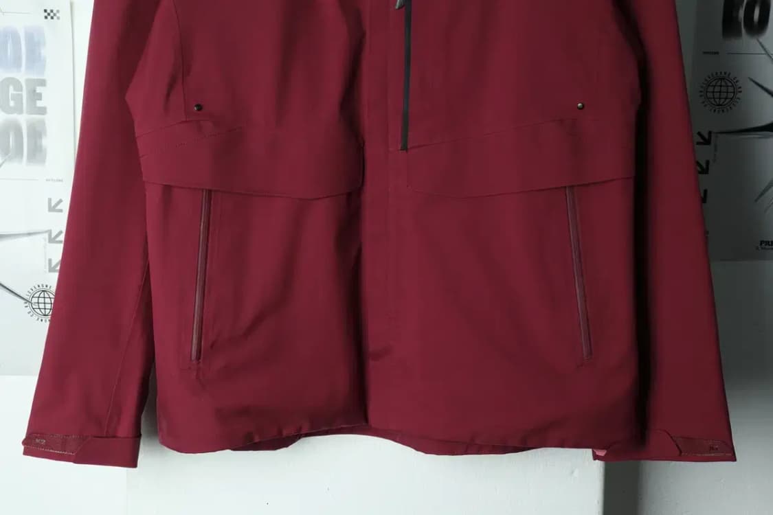 W(XL) K2 케이투 집업 바람막이 점퍼자켓 작은얼룩 버건디-156AE 상품이미지4