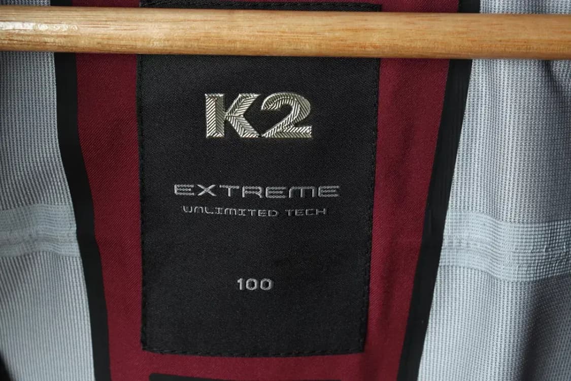 W(XL) K2 케이투 집업 바람막이 점퍼자켓 작은얼룩 버건디-156AE 상품이미지7