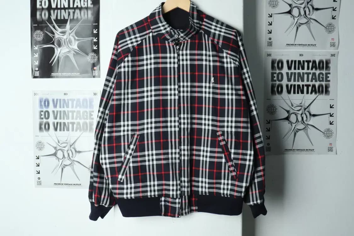 (L) 브랜드빈티지 집업 바람막이 점퍼자켓 예일 리버시블-156B0 상품이미지6