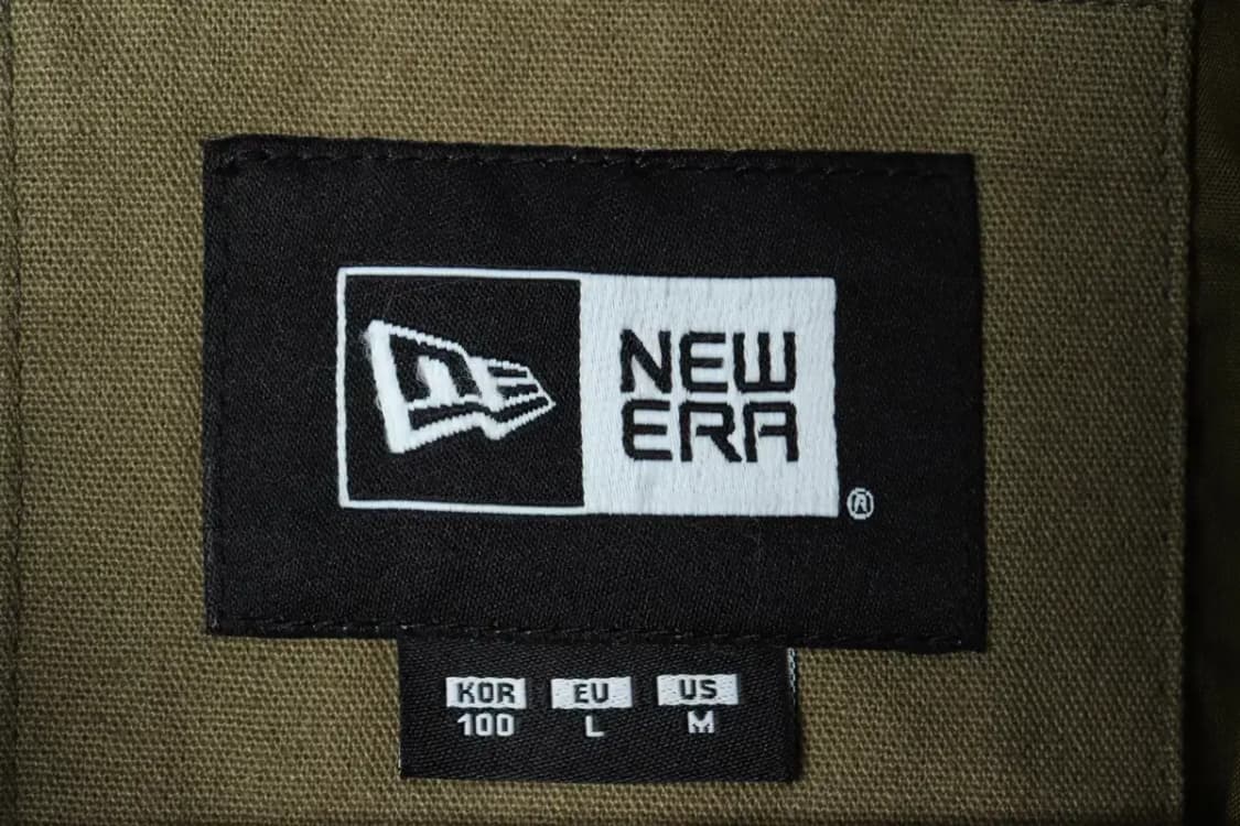 (L-XL) 뉴에라 집업 바람막이 점퍼자켓 밀리터리 카키-156B3 상품이미지9