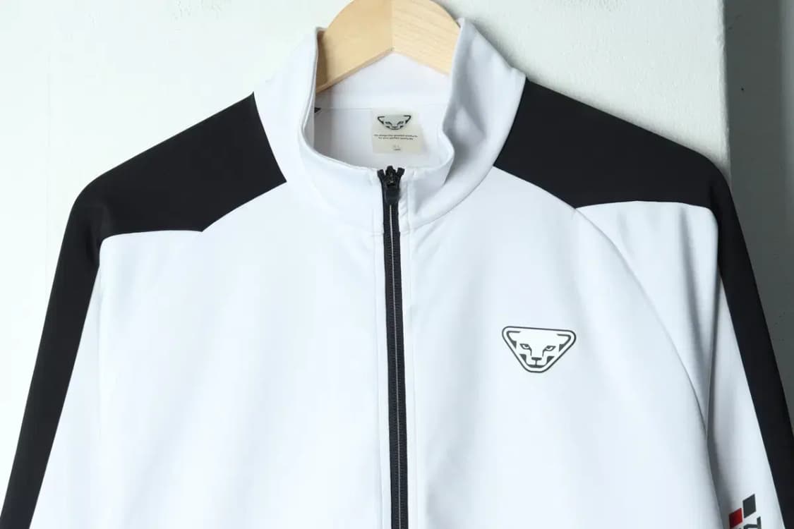 (XL) 다이나핏 집업져지 트랙탑 기능성 화이트 올드스쿨-156B7 상품이미지4